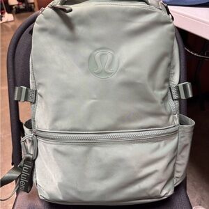 lululemon athletica Green Backpack Sleek Design Water-Resistant